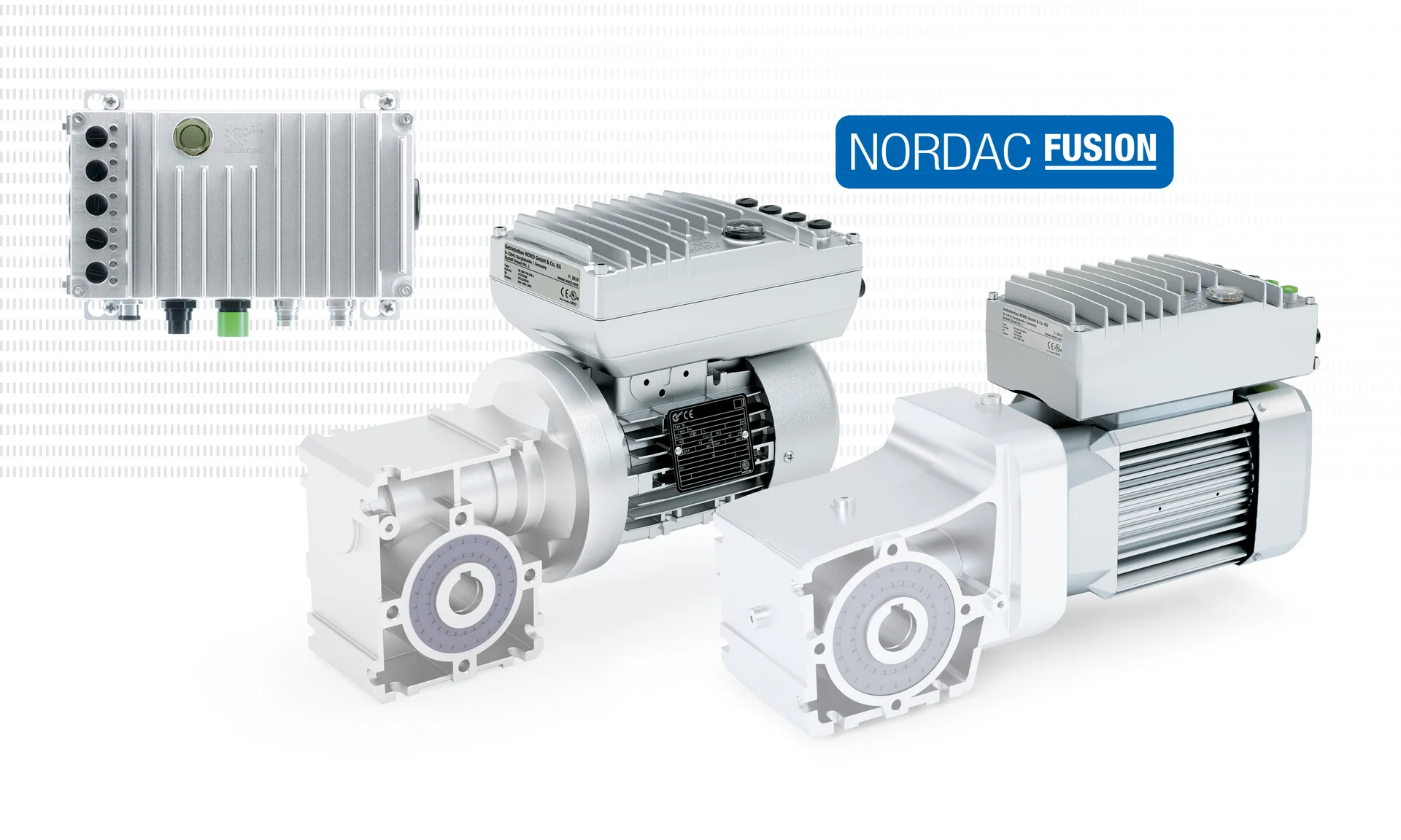 NORD NORDAC FUSION: motor e inversor integrados em unidade descentralizada