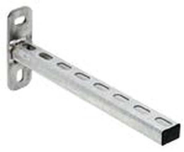 Suporte metálico de fixação de tubulação na parede, catálogo AIGNEP INFINITY