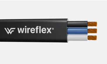 Cabo Wireflex Wirenax Flat Multivias — extra flexível, para arraste